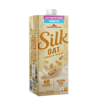 Silk - Oat, Smooth & Creamy, Fortified, Unsweetened, Vanilla