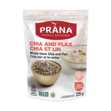 Prana - Chia (Whole Black) & Flax Seeds, Organic