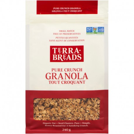 Terra Breads - Granola, Pure Crunch, 340g