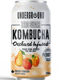 Underground - Kombucha , Zero Sugar, Orchard Infused, Peach Pear Apricot