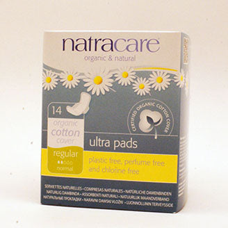 Natracare - Regular Pads with Wings